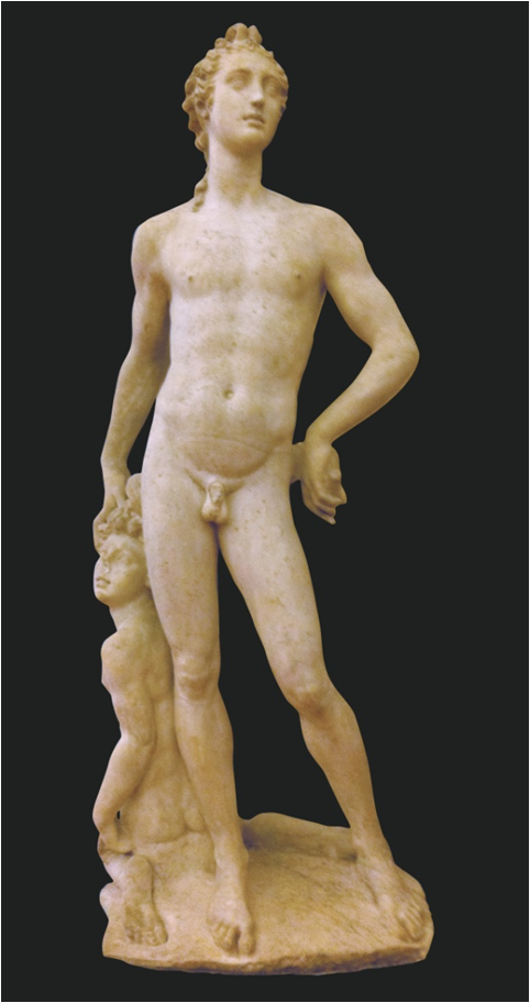 Classical male statue