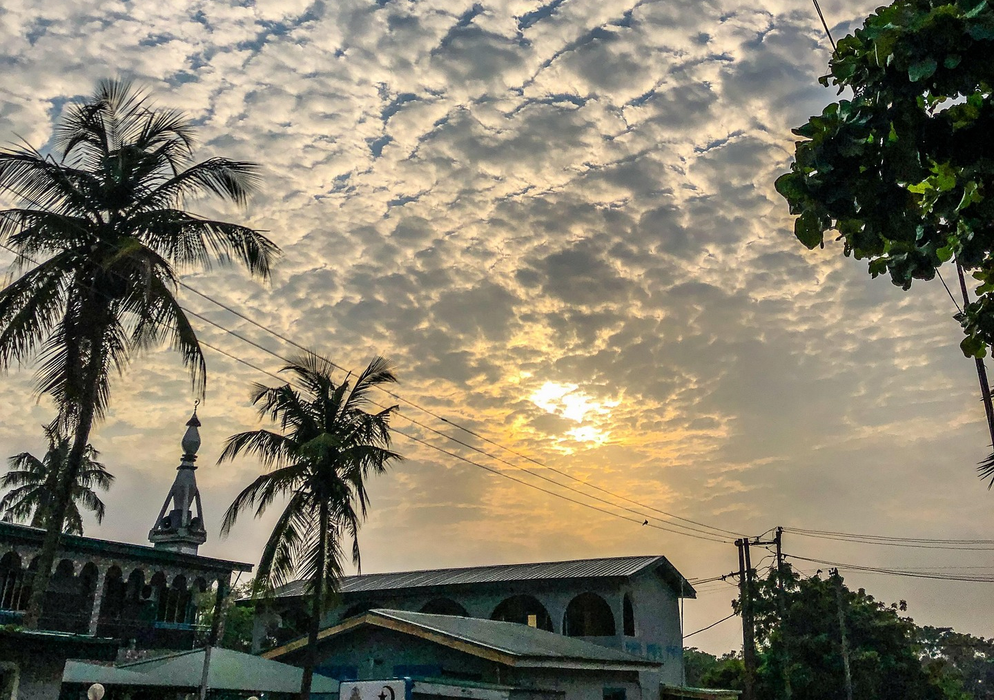 Lagos, Nigeria, at sunrise