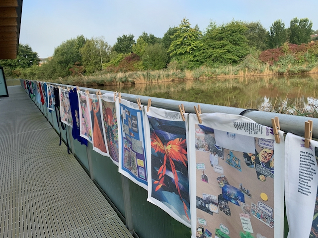 The Public Laundry Exhibition, September 2024 (Source: Author created photograph)