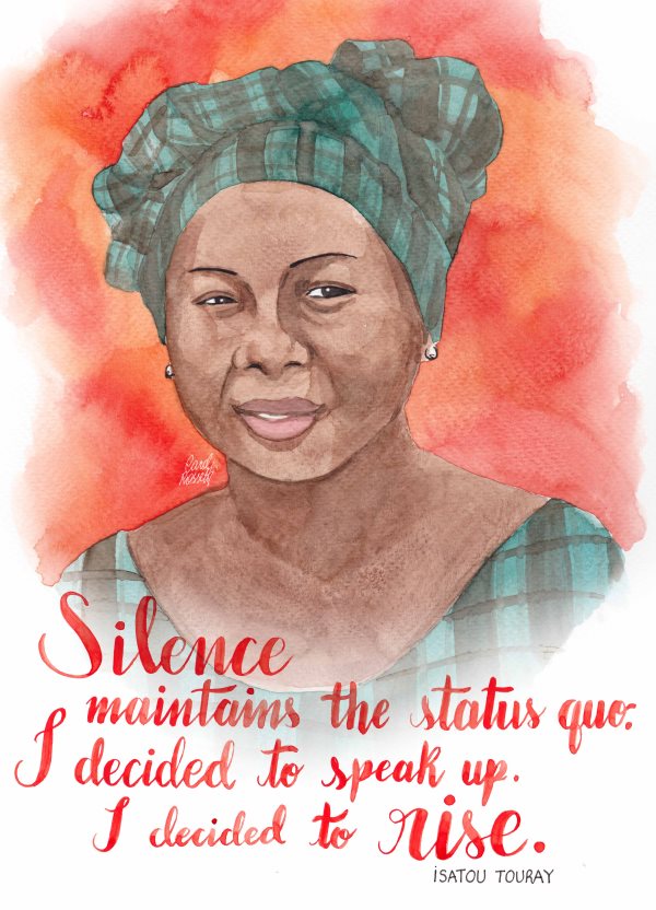 Carol Rosetti - Isatou Touray, 2016