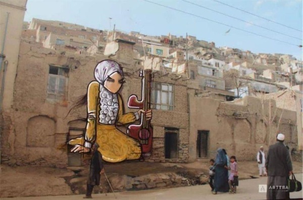 Image 1: by Shamsia Hassani