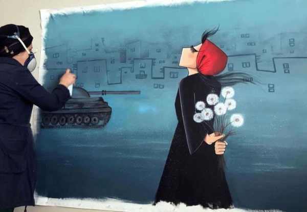 Image 2: by Shamsia Hassani