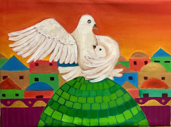 Image 11: Peace of Jerusalem (2021) by Malak Mattar